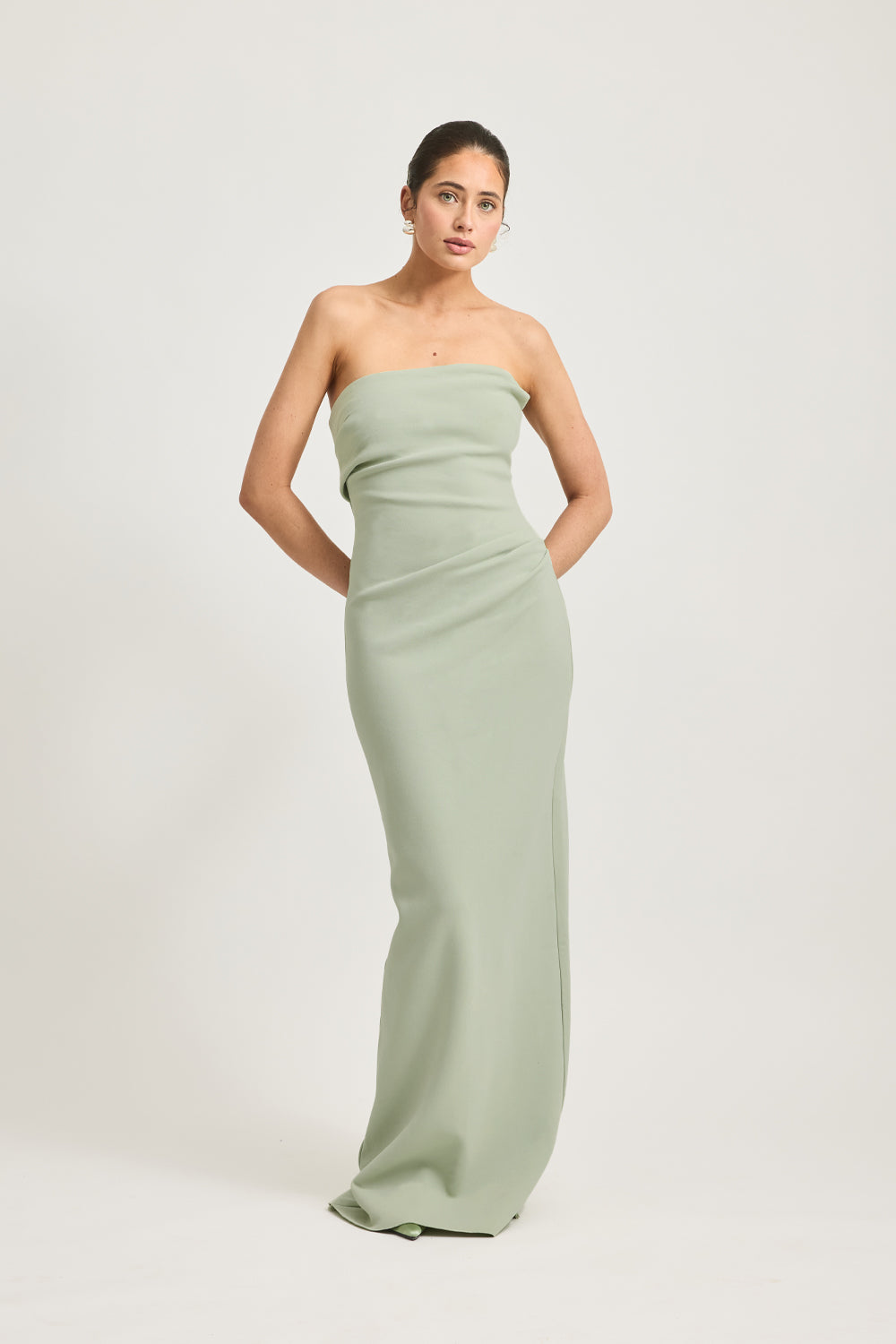 tojha green dress DESIREE stylecode:G5947