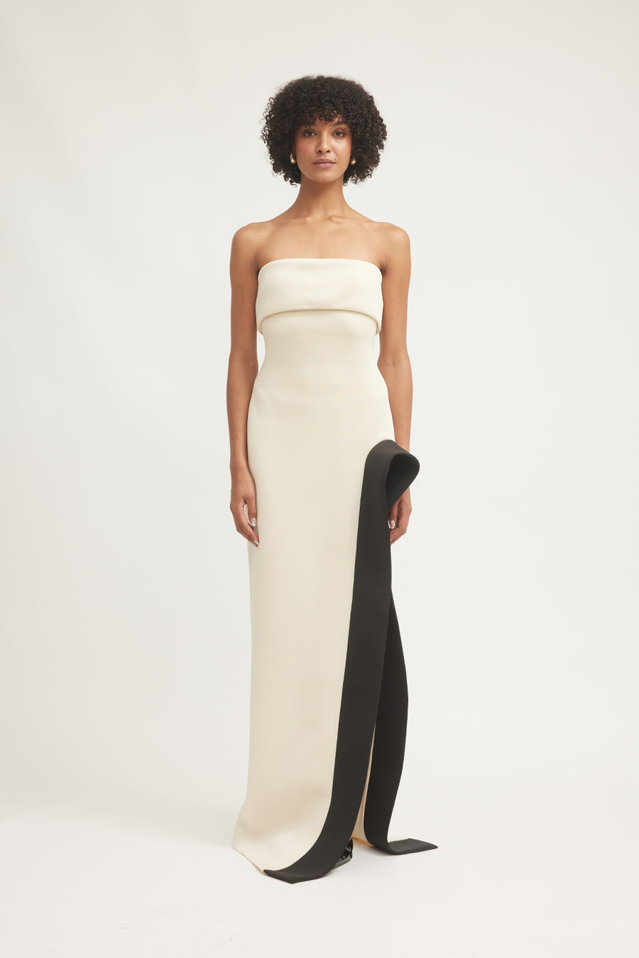 OCTAVIA DRESS - CHAMPAGNE BEIGE