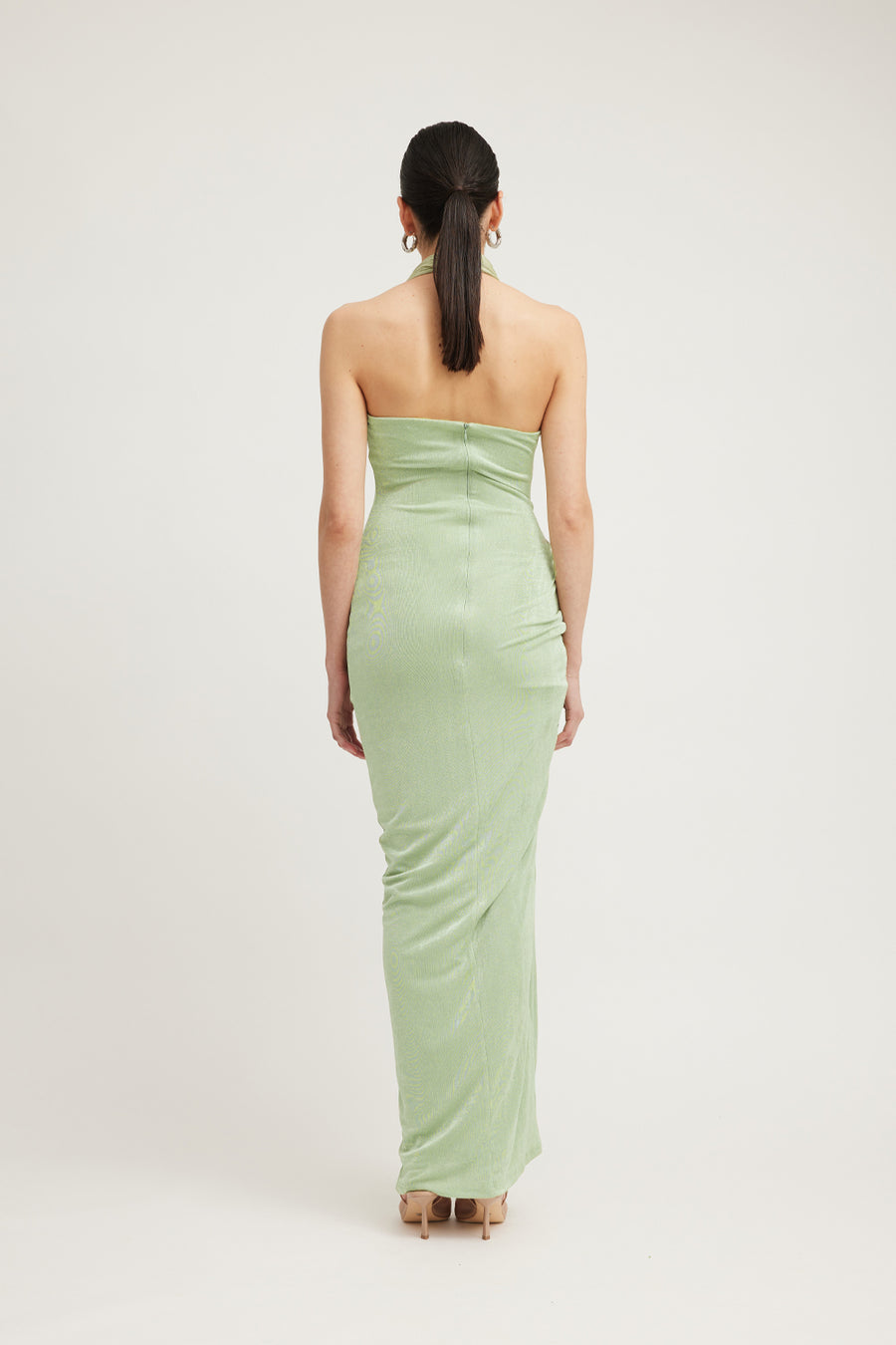 ADORIA DRESS - MATCHA GREEN 10/M ADORIA DRESS - MATCHA GREEN 10/M