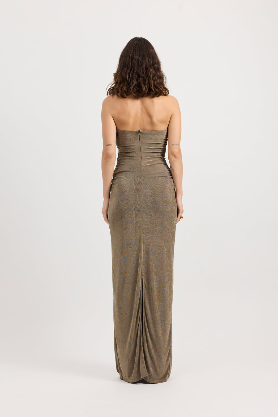 IESHA DRESS - MOSS