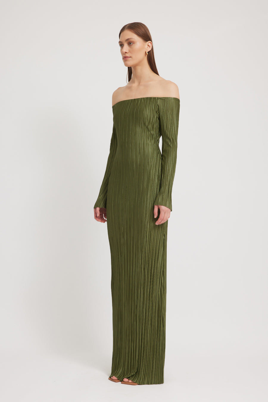 CARRIE DRESS - KHAKI