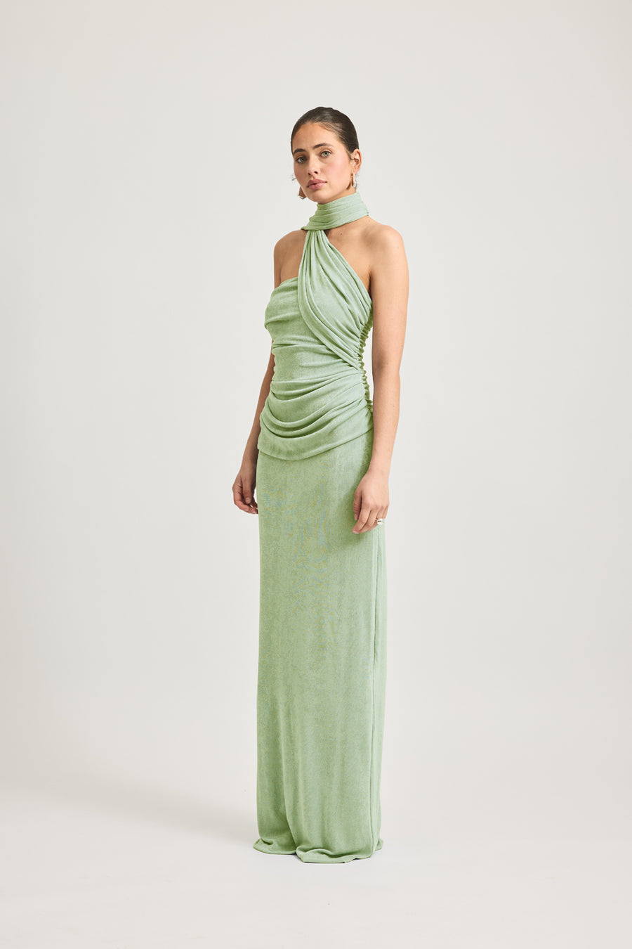 IESHA DRESS - MATCHA GREEN TOJHA IESHA DRESS - MATCHA GREEN TOJHA