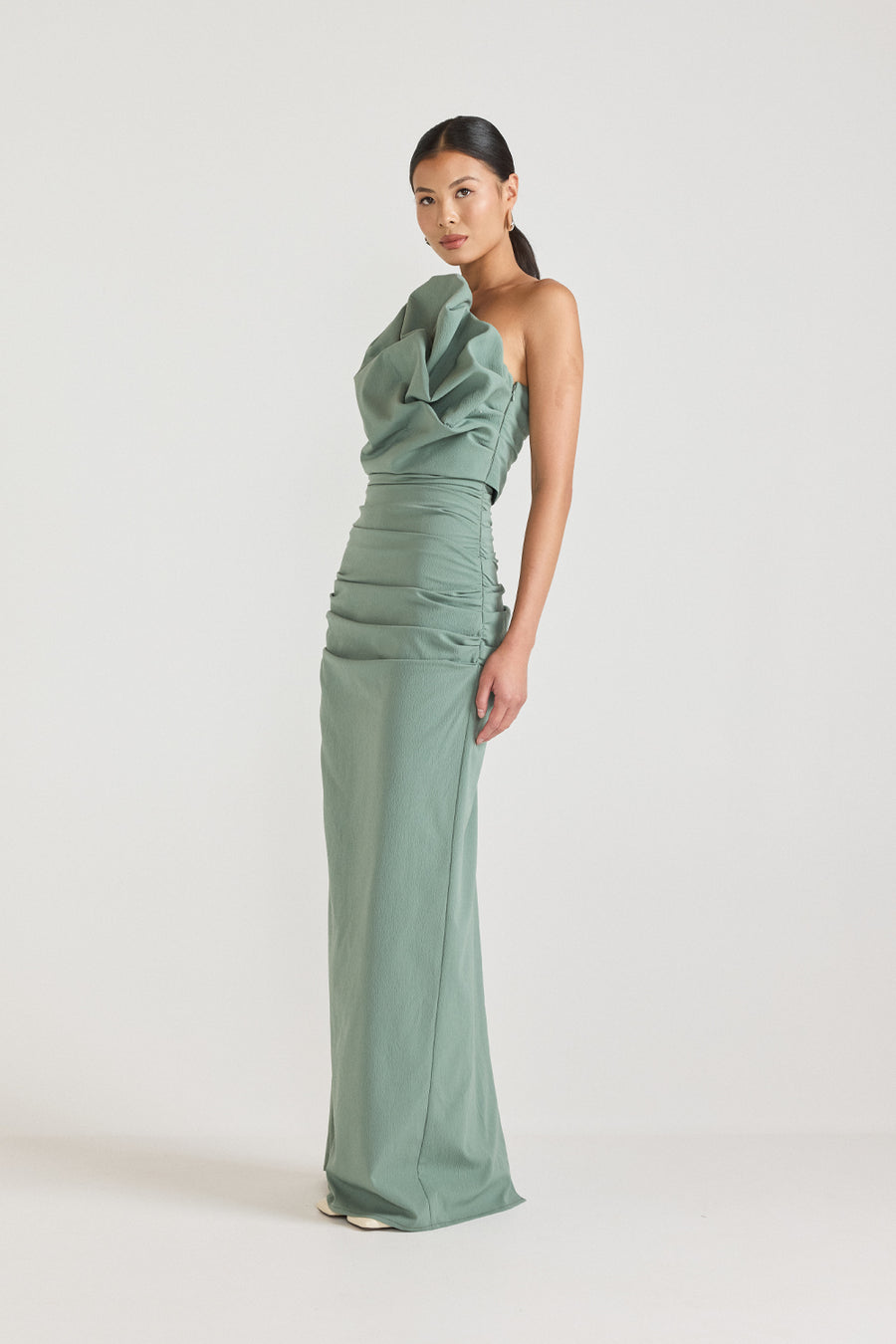 COBURN DRESS - SEAFOAM GREEN