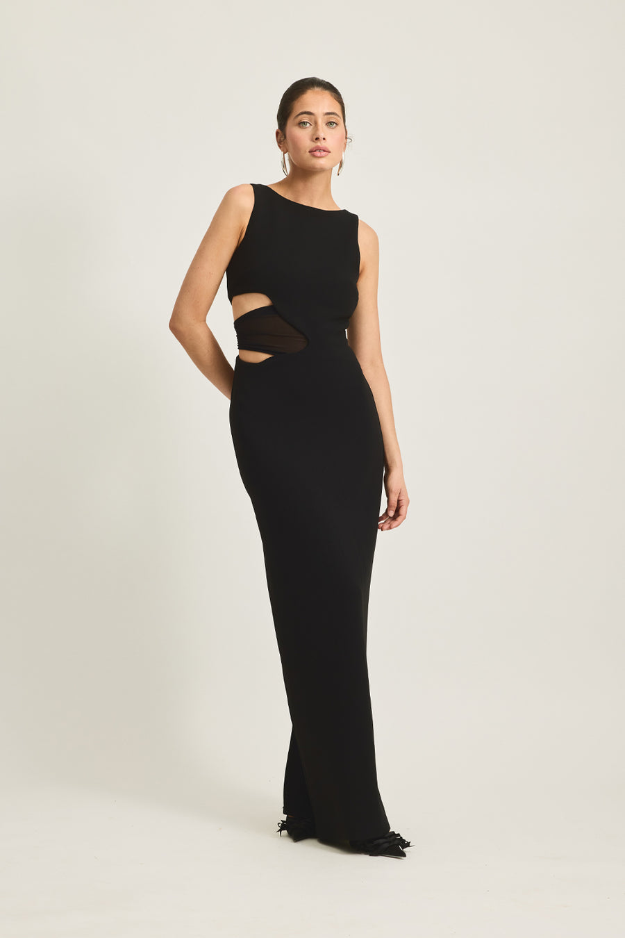 VALENTINA DRESS - BLACK
