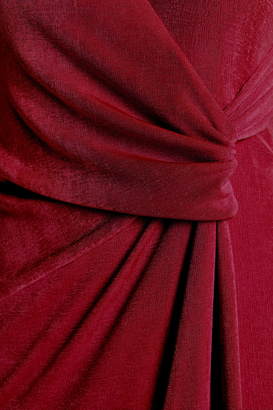 TAMSIN DRESS - CHERRY LIQUEUR