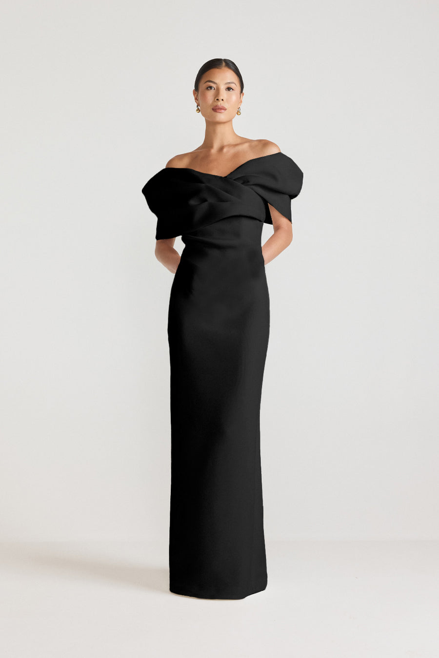 YESEMIA GOWN - BLACK