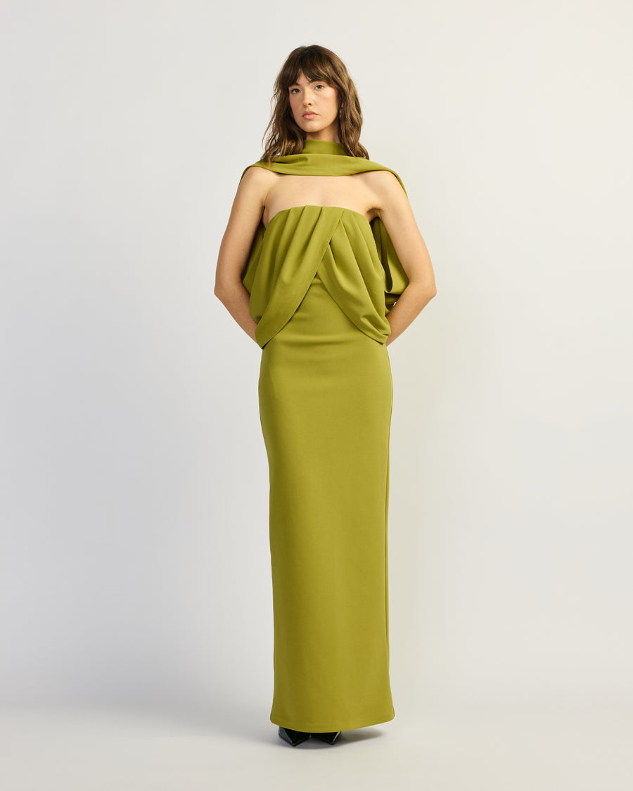 tojha green dress TOJHÀ | LYNDON Designed to contour the Color:As on picture Ever-Pretty Women's Glitter Halter primary-color:Green