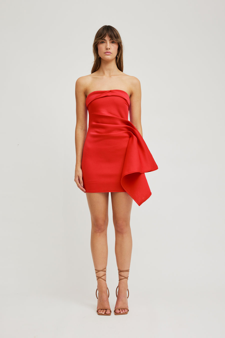 NEVIE DRESS - RED