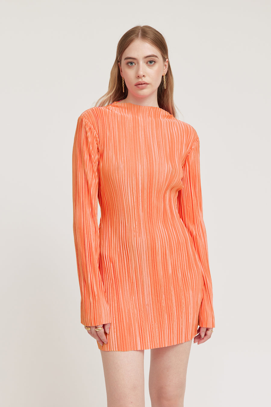 CHANTE TUNIC DRESS - APRICOT