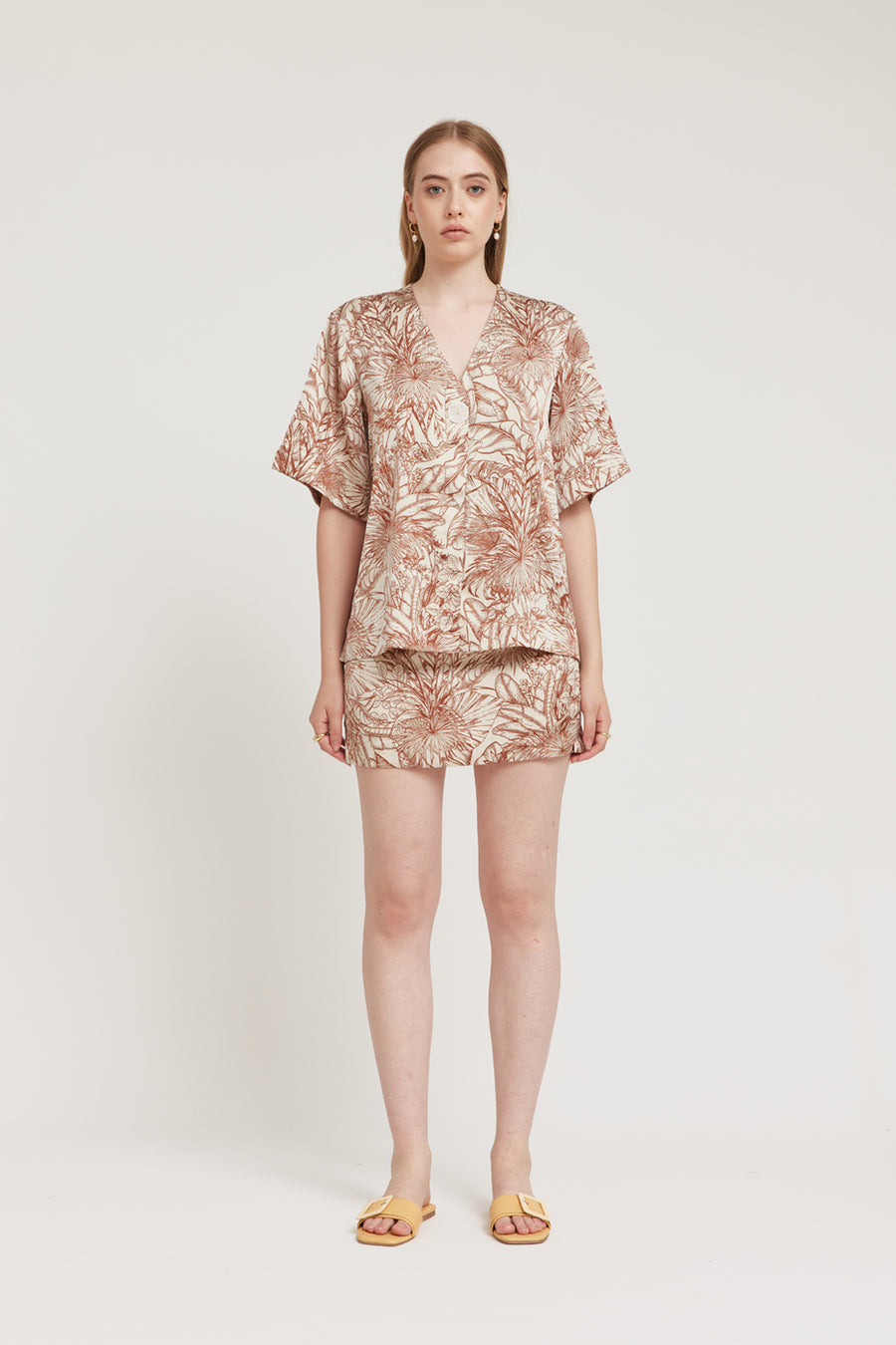 KALI SHIRT - MAPLE FLORAL