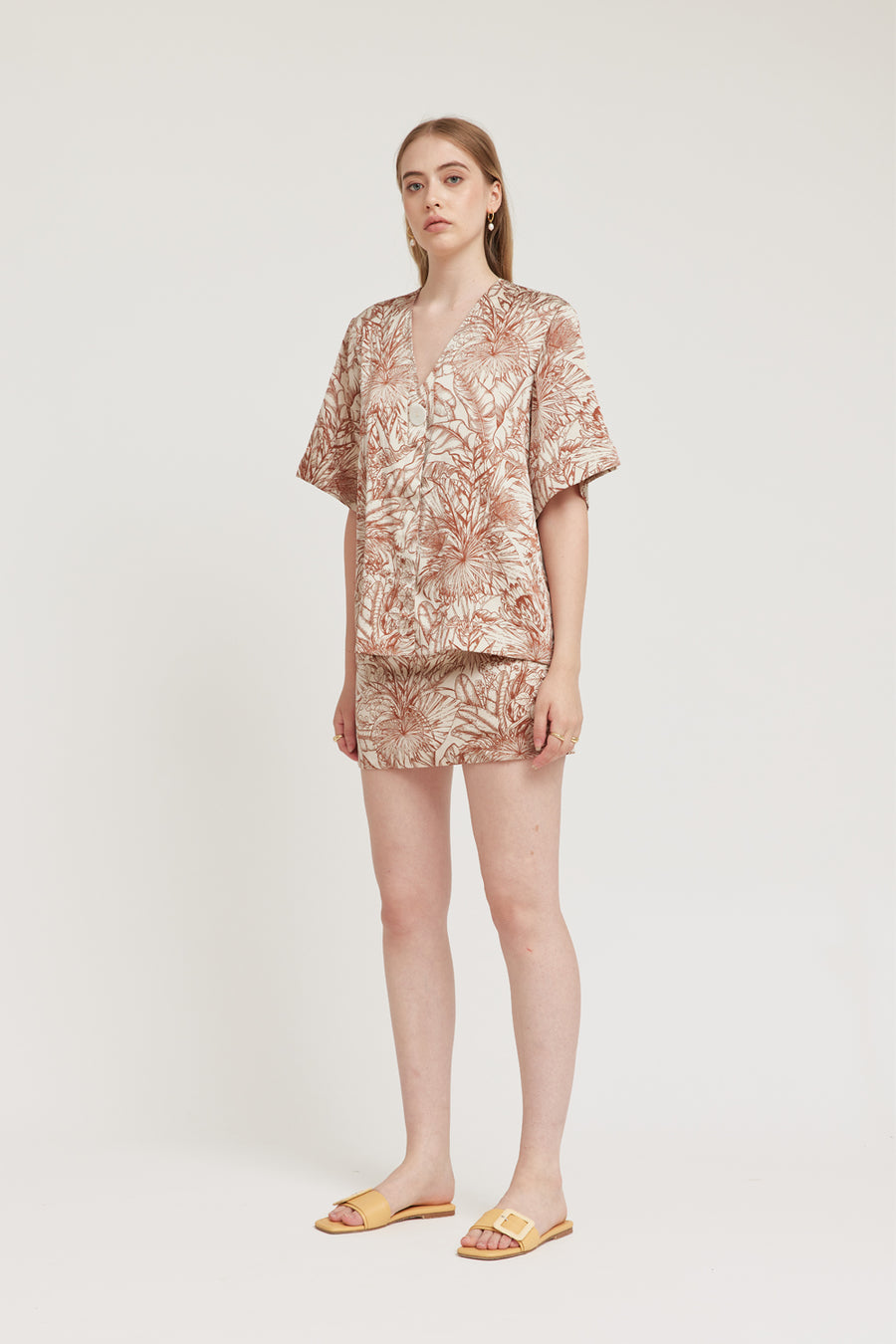 KALI SHIRT - MAPLE FLORAL