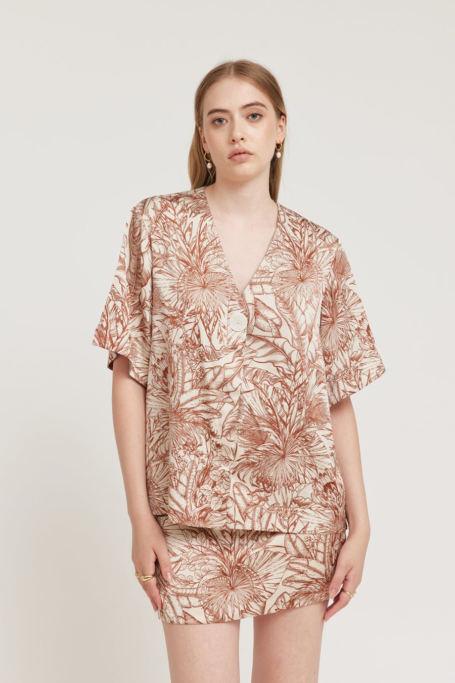 KALI SHIRT - MAPLE FLORAL