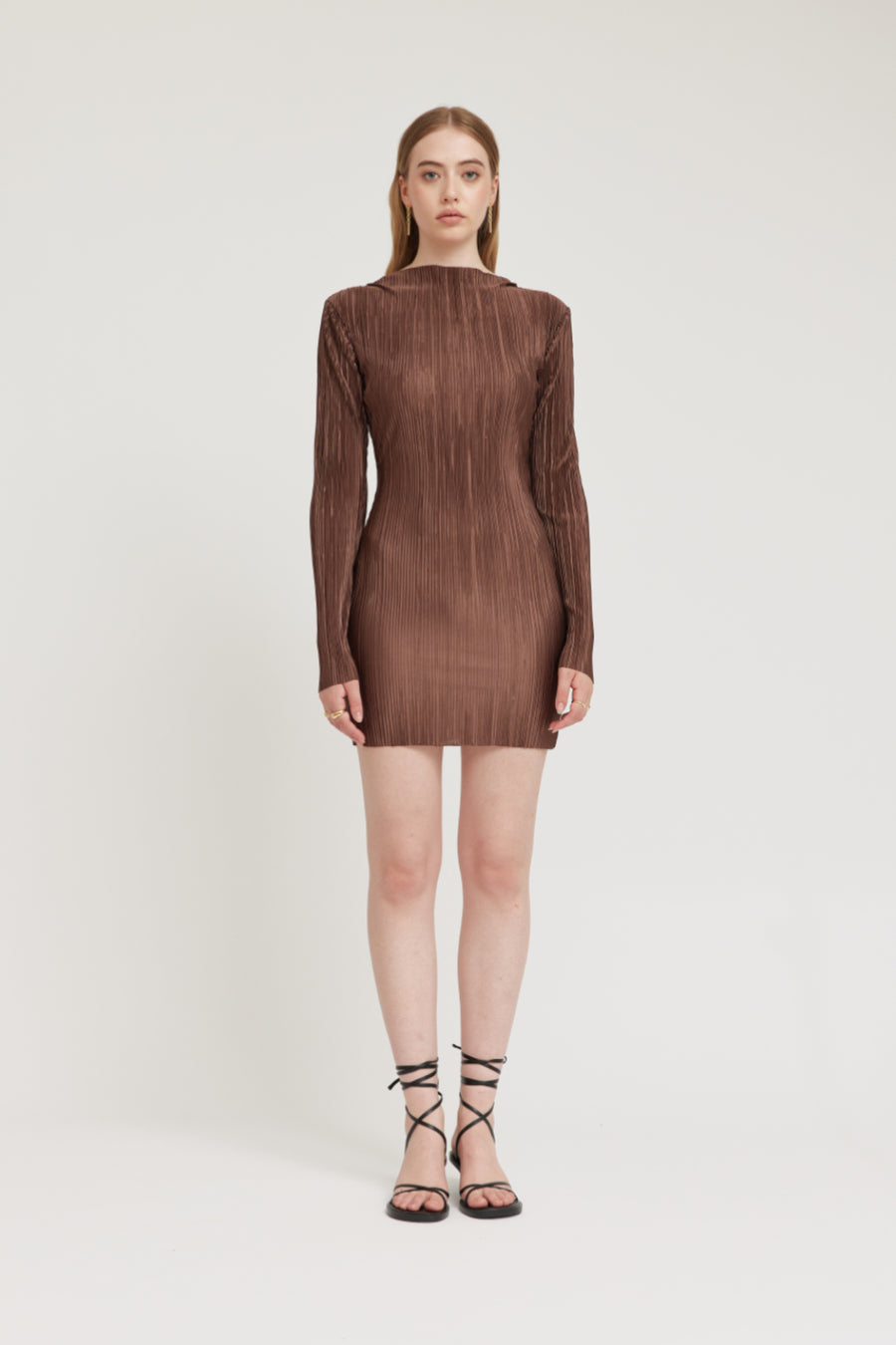 CHANTE TUNIC DRESS - COCOA