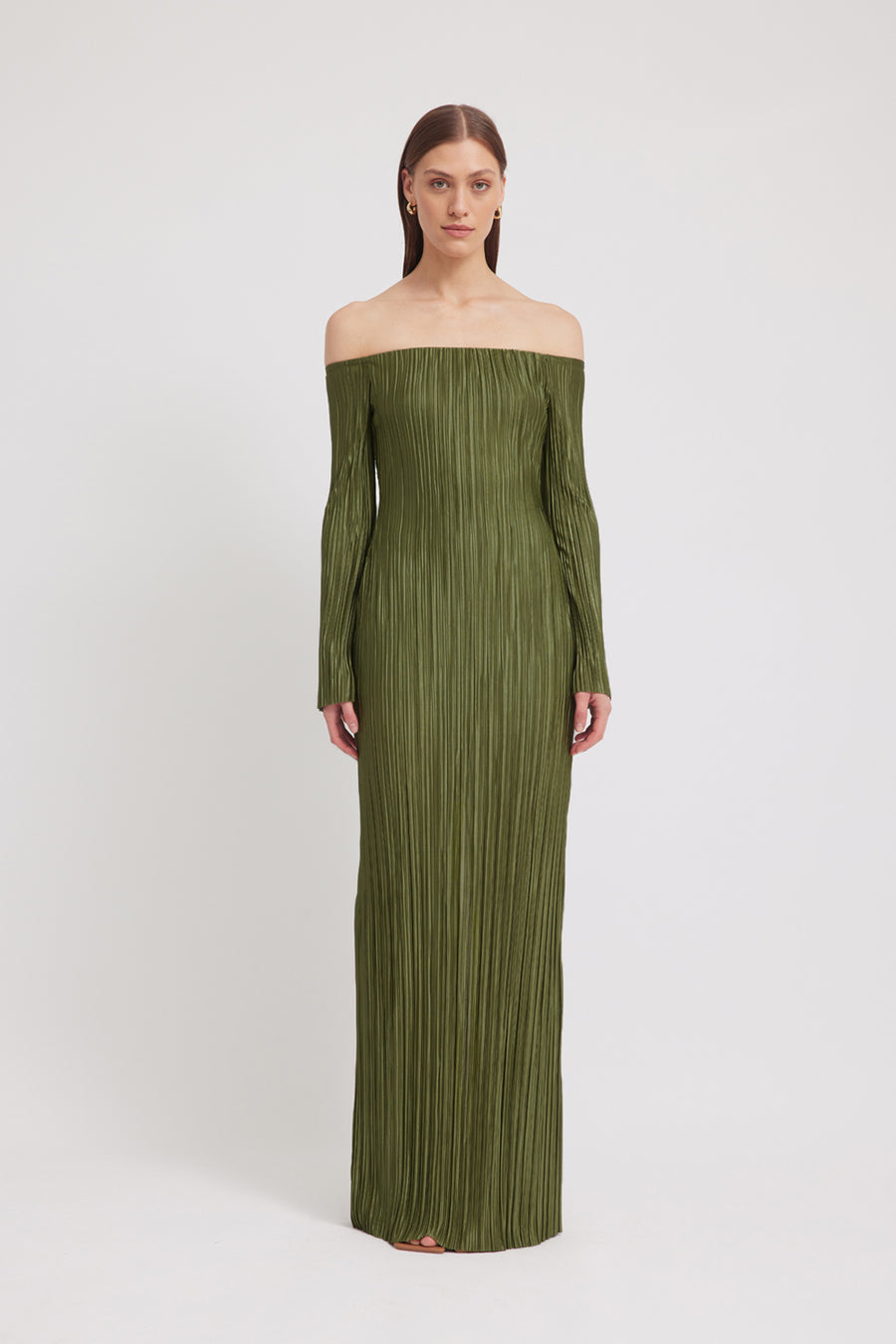 CARRIE DRESS - KHAKI