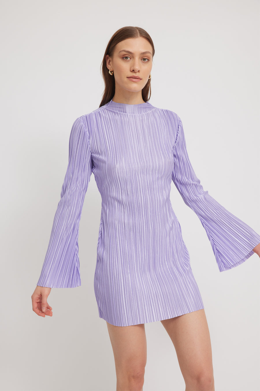 CHANTE TUNIC DRESS LILAC TOJHA