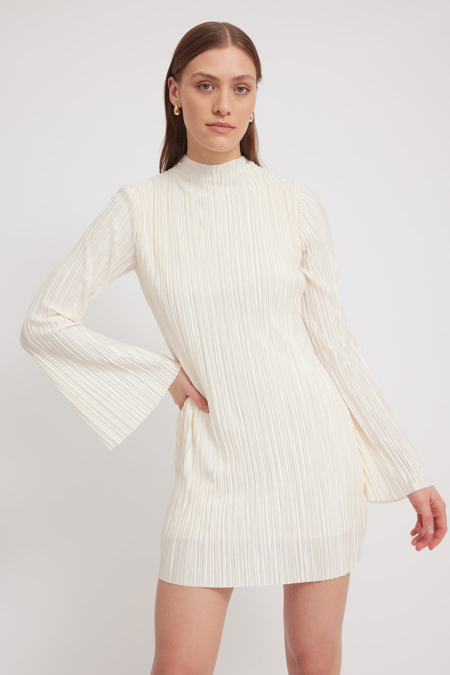 CHANTE TUNIC DRESS - IVORY