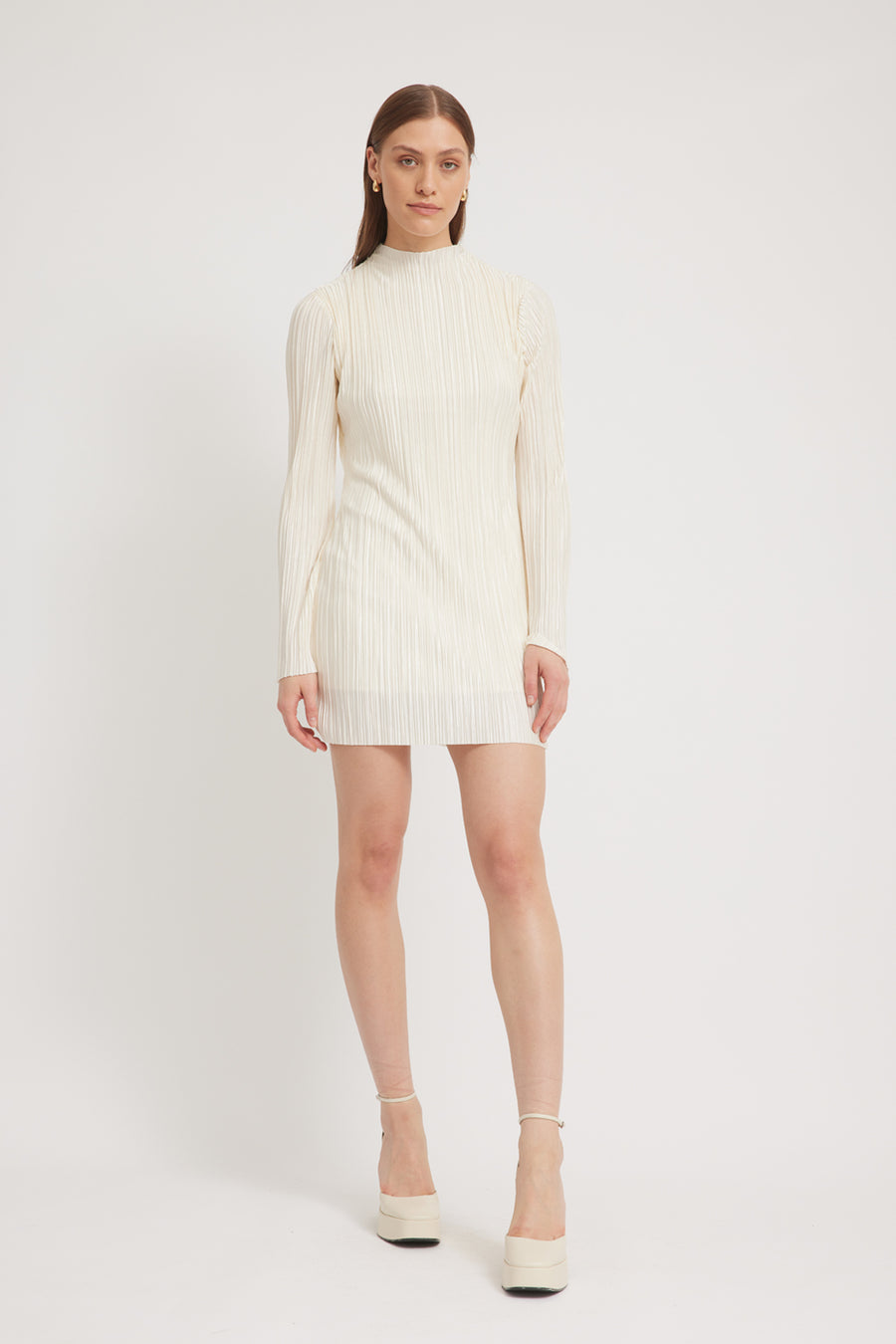 CHANTE TUNIC DRESS - IVORY