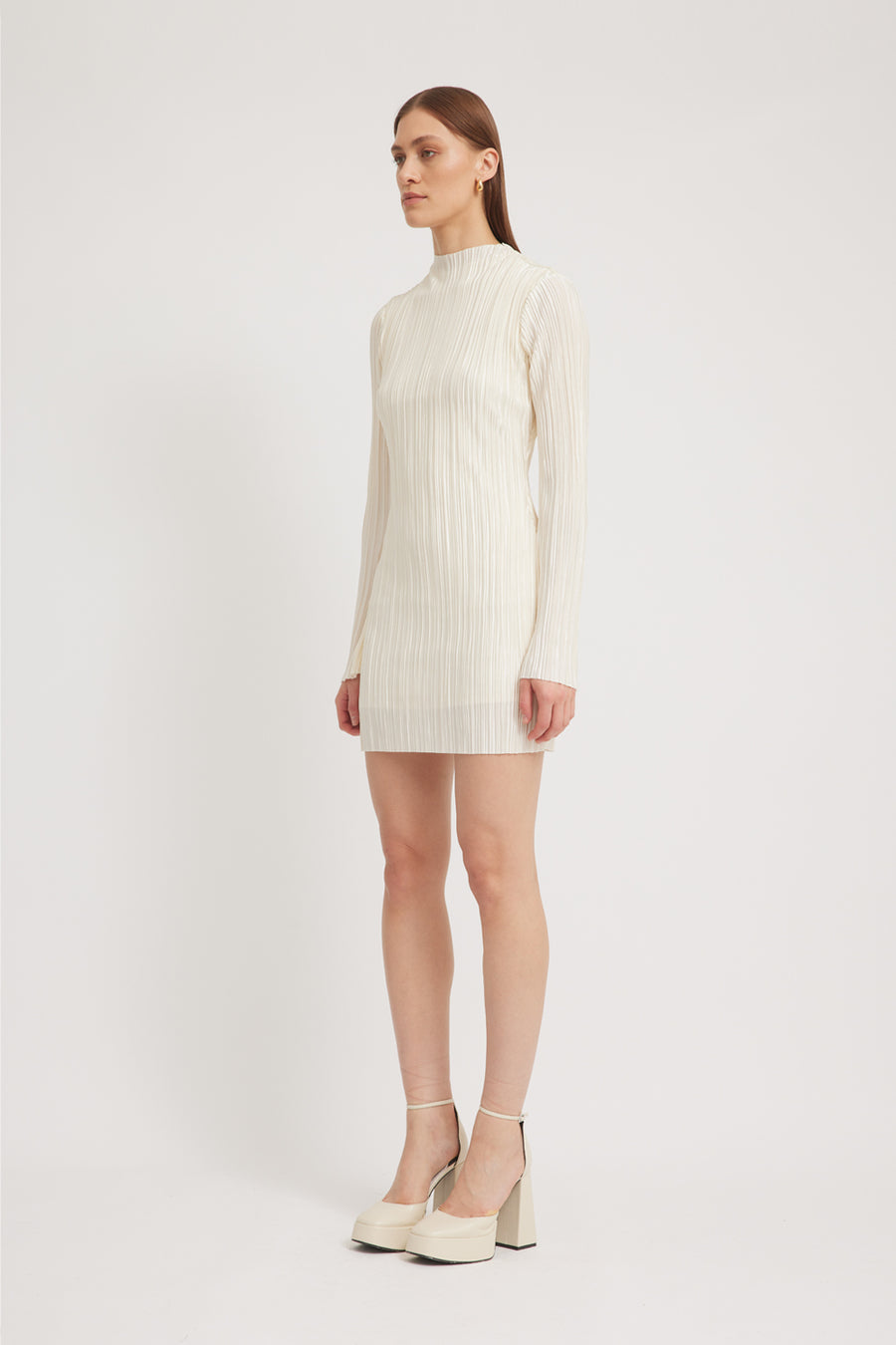 CHANTE TUNIC DRESS - IVORY