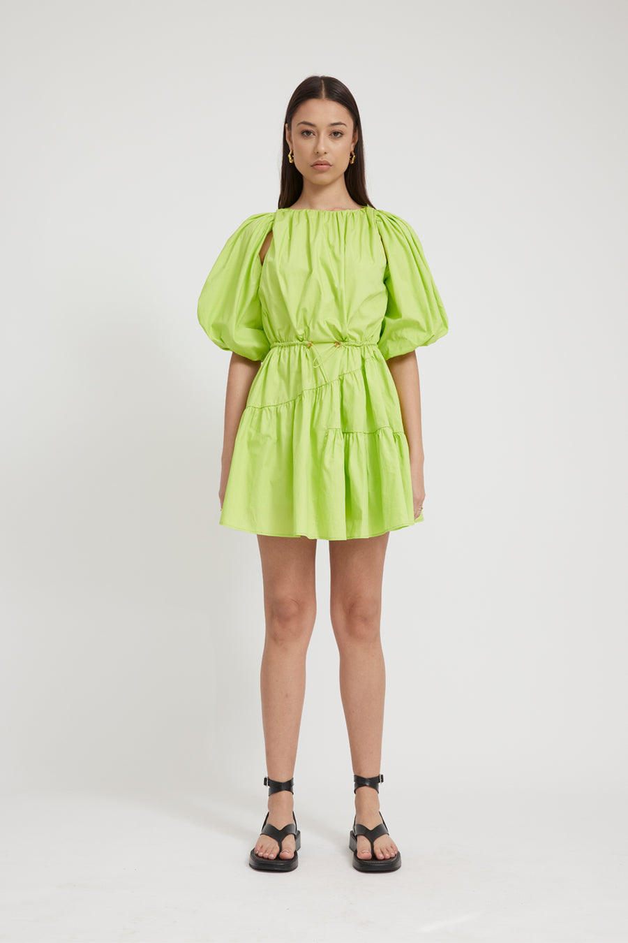 ALITA DRESS - LIME