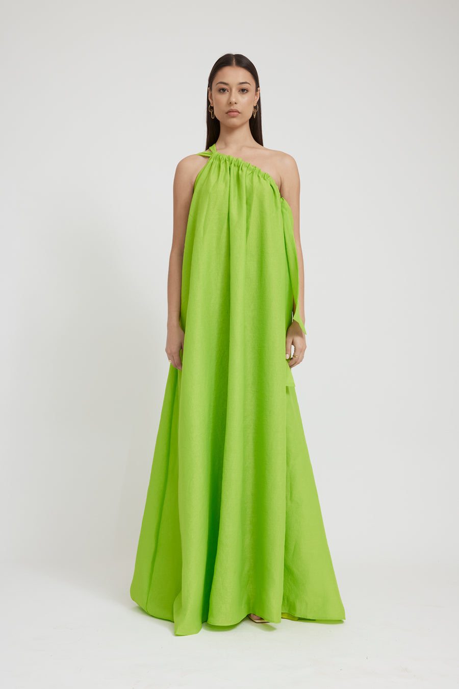 LOLA MAXI DRESS - Lime