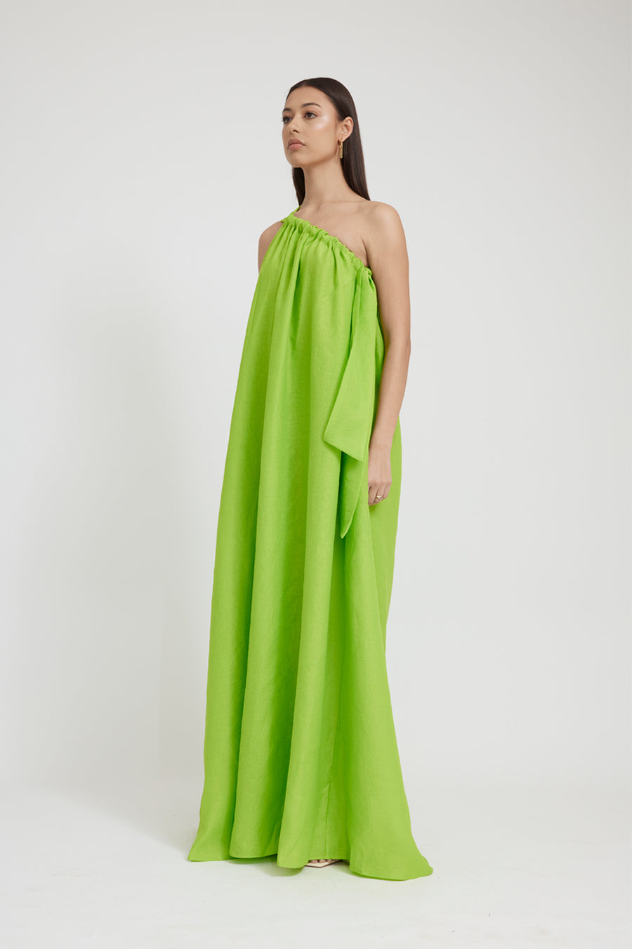 LOLA MAXI DRESS - Lime