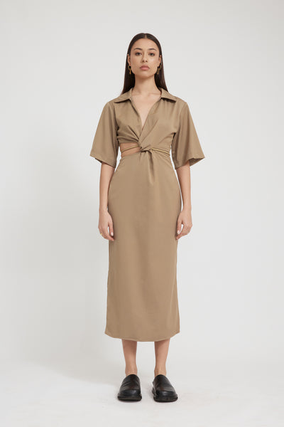 landon midi dress LANDON DRESS – TOJHA
